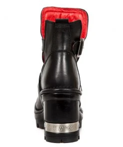 New Rock Boots New Rock Fleur De Lys Neotyre Shoes M.NEOTYRE66-S1 Gothic Boots