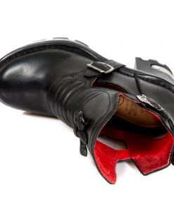 New Rock Boots New Rock Fleur De Lys Neotyre Shoes M.NEOTYRE66-S1 Gothic Boots