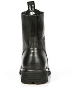 New Rock Boots New Rock Combat Boots M-NEWMILI084-S1