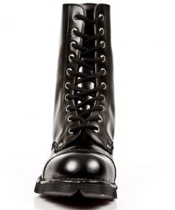 New Rock Boots New Rock Military Combat Boots M.NEWMILI10-S1 Gothic Boots