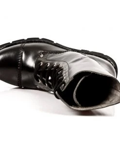New Rock Boots New Rock Military Combat Boots M.NEWMILI10-S1 Gothic Boots