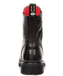 New Rock Boots Gothic Boots New Rock Embroidered Fleur De Lys Boots M.NEWMILI118-S1