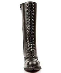 New Rock Boots New Rock Military Laced Boots M.NEWMILI19-S1