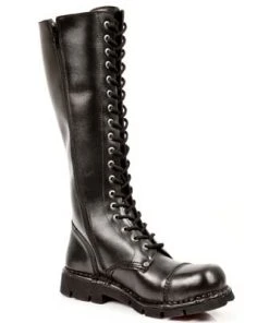 New Rock Boots New Rock Military Laced Boots M.NEWMILI19-S1