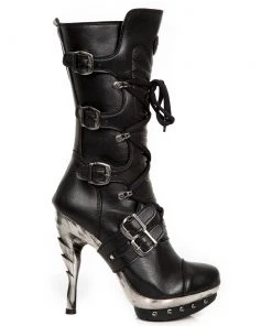 New Rock Boots New Rock High Heel Vegan Boots M.PUNK001-VS1