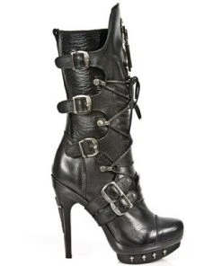 New Rock Boots New Rock Ladies Cross Boots M-PUNK061-S1 Gothic Boots 14 New Rock Boots New Rock Ladies Cross Boots M-PUNK061-S1 Gothic Boots