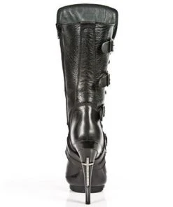 New Rock Boots New Rock Ladies Cross Boots M-PUNK061-S1 Gothic Boots 17 New Rock Boots New Rock Ladies Cross Boots M-PUNK061-S1 Gothic Boots