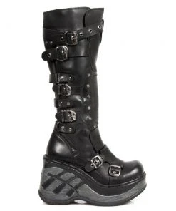 New Rock Boots New Rock Itali Neo Cuna Sports Heel Boots M.SP9831-S1 Gothic Boots