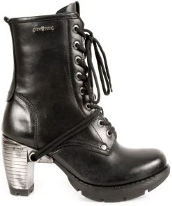 New Rock Boots Gothic Boots New Rock Black Steel Trail Boots M.TR001-S1