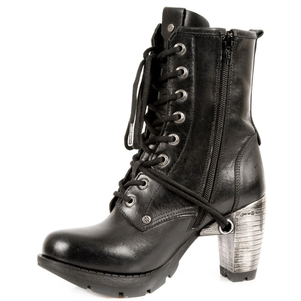 New Rock Boots Gothic Boots New Rock Black Steel Trail Boots M.TR001-S1 8 New Rock Boots Gothic Boots New Rock Black Steel Trail Boots M.TR001-S1