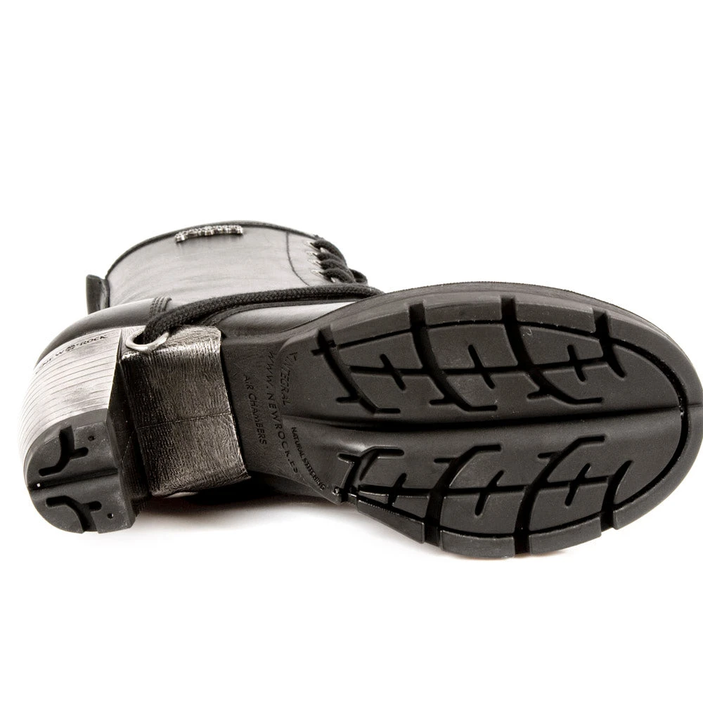 New Rock Boots Gothic Boots New Rock Black Steel Trail Boots M.TR001-S1 10 New Rock Boots Gothic Boots New Rock Black Steel Trail Boots M.TR001-S1