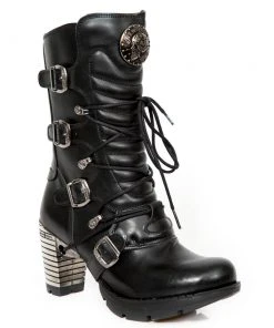 New Rock Boots New Rock Vegan Trail Boots M.TR003-VS1 Gothic Boots 14 New Rock Boots New Rock Vegan Trail Boots M.TR003-VS1 Gothic Boots