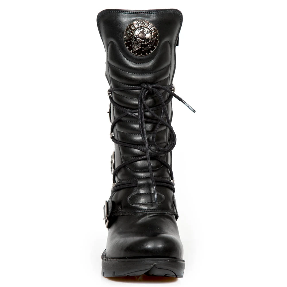 New Rock Boots New Rock Vegan Trail Boots M.TR003-VS1 Gothic Boots 6 New Rock Boots New Rock Vegan Trail Boots M.TR003-VS1 Gothic Boots