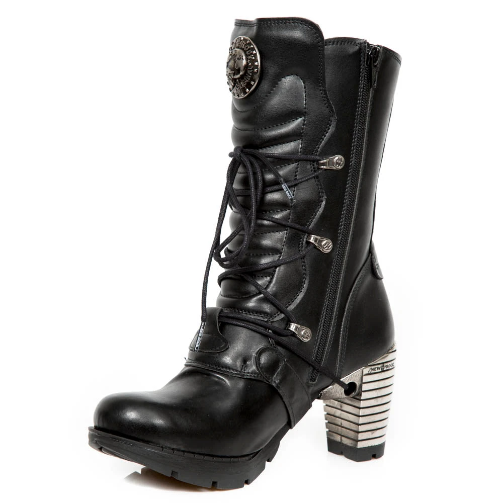 New Rock Boots New Rock Vegan Trail Boots M.TR003-VS1 Gothic Boots 7 New Rock Boots New Rock Vegan Trail Boots M.TR003-VS1 Gothic Boots