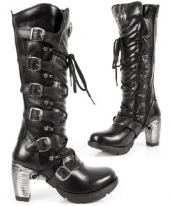 New Rock Boots Gothic Boots New Rock Ladies Tall Boots M.TR004-S1