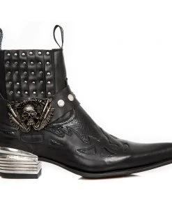 New Rock Boots New Rock Ankle Cowboy Boots M.WST045-S2 All Footwear 19 New Rock Boots New Rock Ankle Cowboy Boots M.WST045-S2 All Footwear