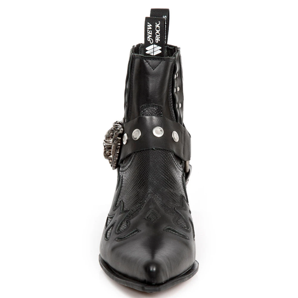 New Rock Boots New Rock Ankle Cowboy Boots M.WST045-S2 All Footwear 6 New Rock Boots New Rock Ankle Cowboy Boots M.WST045-S2 All Footwear