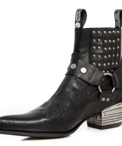 New Rock Boots New Rock Ankle Cowboy Boots M.WST045-S2 All Footwear 15 New Rock Boots New Rock Ankle Cowboy Boots M.WST045-S2 All Footwear