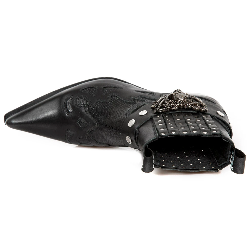 New Rock Boots New Rock Ankle Cowboy Boots M.WST045-S2 All Footwear 10 New Rock Boots New Rock Ankle Cowboy Boots M.WST045-S2 All Footwear