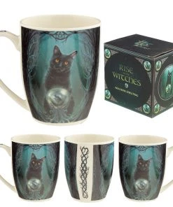 Puckator Lisa Parker Rise Of The Witches Cat Mug