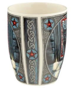 Puckator Kitchen Lisa Parker Sacred Circle Cat Mug