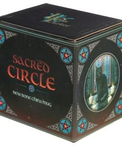 Puckator Kitchen Lisa Parker Sacred Circle Cat Mug