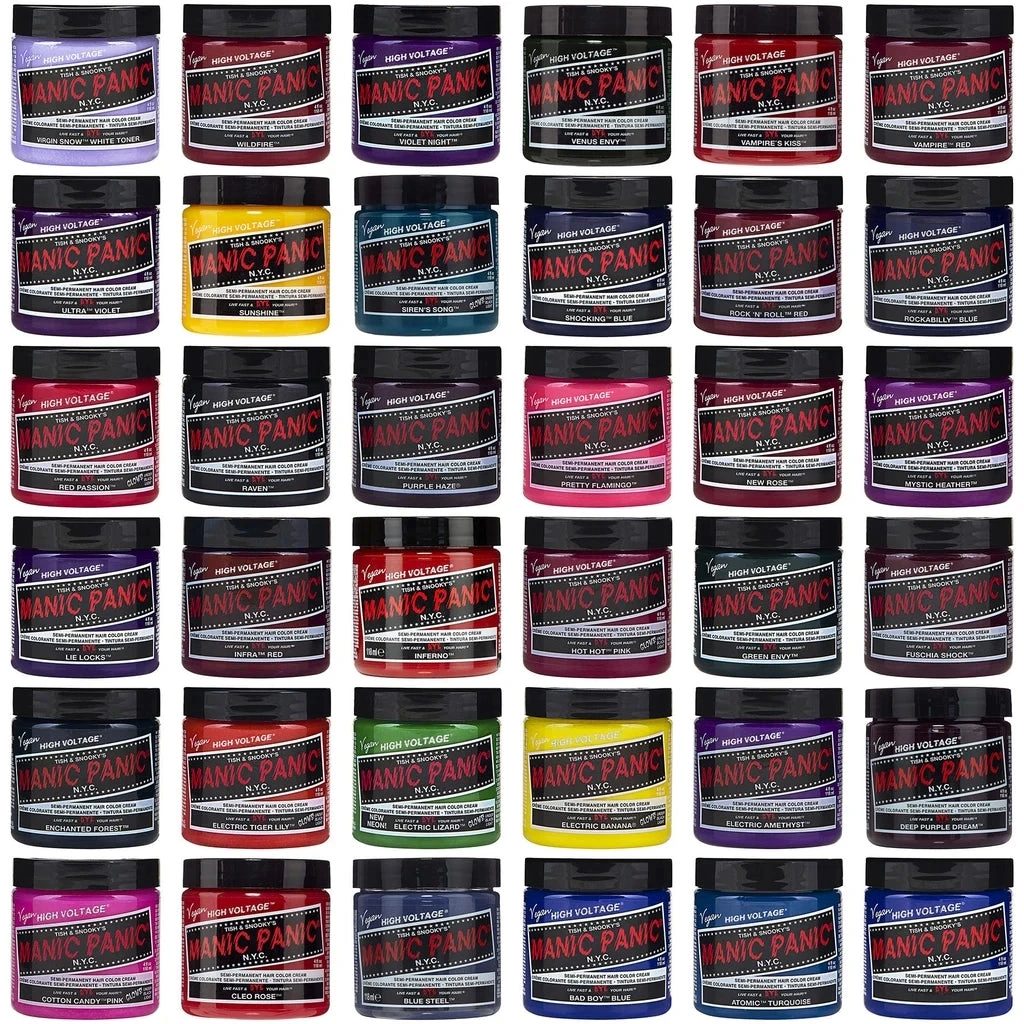 Manic Panic Cotton Candy Pink Hair Dye 4 Manic Panic Cotton Candy Pink Hair Dye