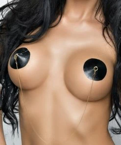 Pasties And Harnesses Me Seduce Black Nipple Covers