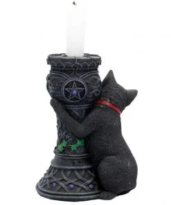 Nemesis Now All Homeware Midnight Cat Candle Holder