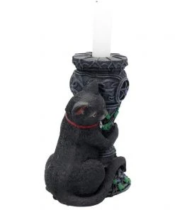 Nemesis Now All Homeware Midnight Cat Candle Holder