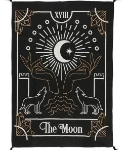 Something Different Moon Tarot Card Wall Tapestry Small