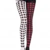 Music Legs Harlequin Tights