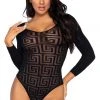 Leg Avenue Mosaic Bodysuit