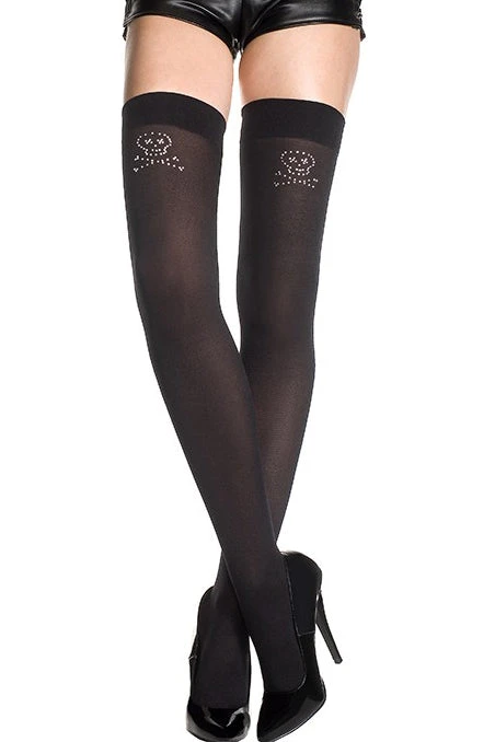 Sale Music Legs Rhinestones Skull Thigh Hi 3 Sale Music Legs Rhinestones Skull Thigh Hi