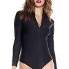 Music Legs Long Sleeve Zip Up Teddy Body, Bodysuits, Teddies