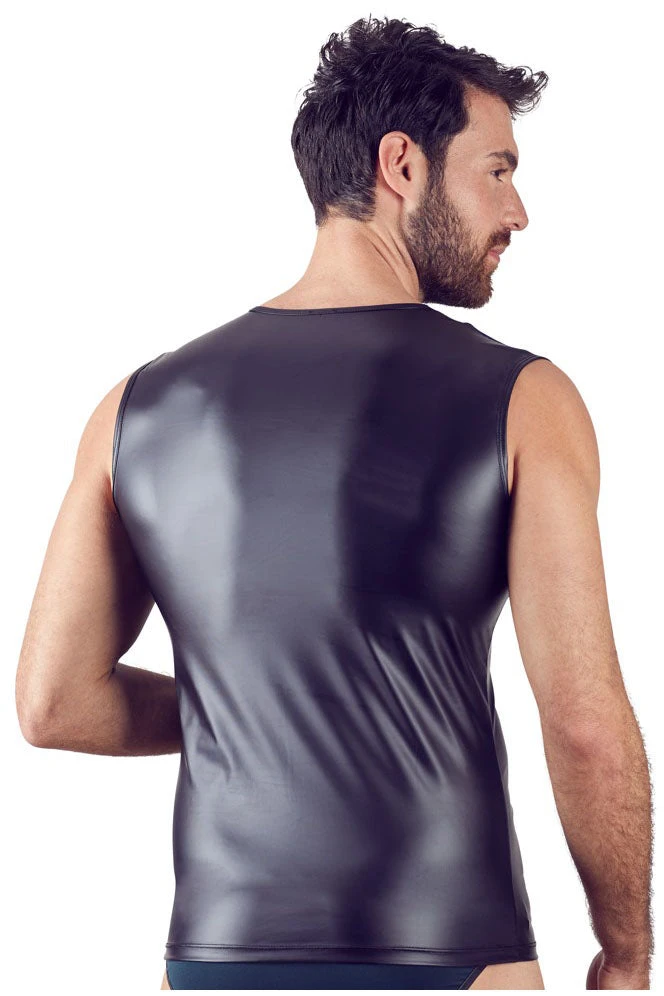 Mens Fetish Clothing NEK Blue Top 8 Mens Fetish Clothing NEK Blue Top