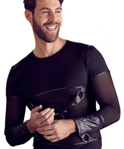 NEK Cross Harness Shirt Mens Fetish Clothing