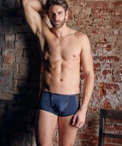 Mens Fetish Clothing NEK Men's Pants Blue