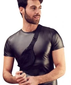 NEK Mens Wetlook Top