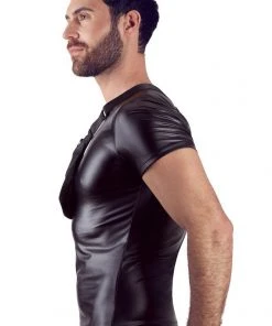 NEK Mens Wetlook Top