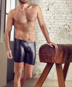 Mens Fetish Clothing NEK Mens Wetlook Shorts