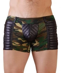 Mens Fetish Clothing NEK Camouflage Pants