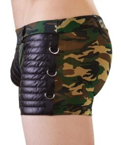 Mens Fetish Clothing NEK Camouflage Pants