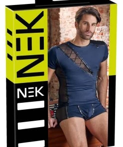 NEK Mens Shirt Blue 25 NEK Mens Shirt Blue