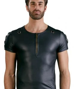Mens Fetish Clothing NEK Mens Wetlook Shirt