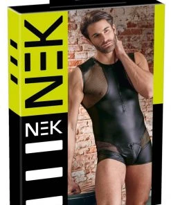 Mens Fetish Clothing NEK Mens Jumpsuit Matte Look