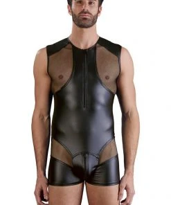 Mens Fetish Clothing NEK Mens Jumpsuit Matte Look