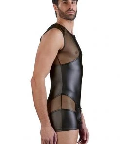 Mens Fetish Clothing NEK Mens Jumpsuit Matte Look