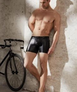 NEK Mens Pants In A Biker Look Mens Fetish Clothing