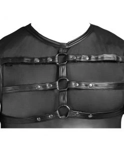 Mens Fetish Clothing NEK Harness Top
